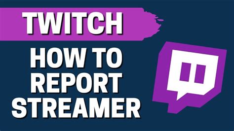 how to report on Twitch